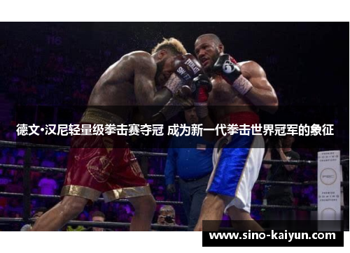 德文·汉尼轻量级拳击赛夺冠 成为新一代拳击世界冠军的象征 德文·汉尼轻量级拳击赛夺冠 成为新一代拳击世界冠军的象征