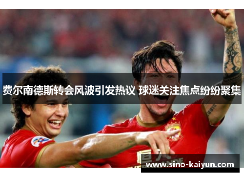 费尔南德斯转会风波引发热议 球迷关注焦点纷纷聚集